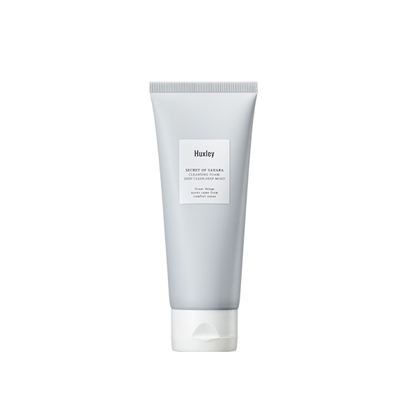 Huxley Cleansing Foam ; Deep Clean . Deep Moist