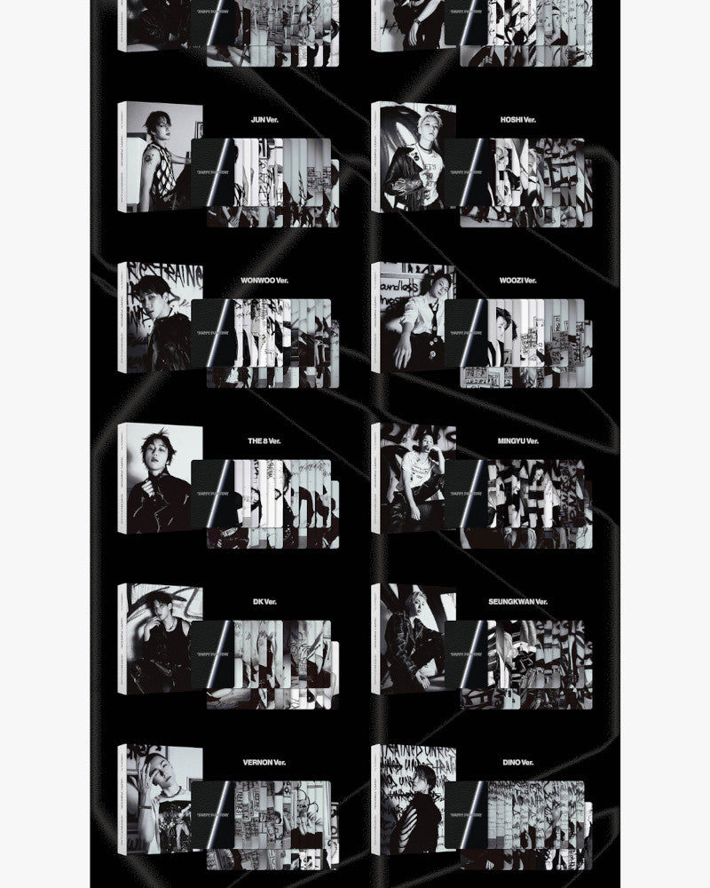 SEVENTEEN - 5th Album 'HAPPY BURSTDAY' (DAREDEVIL Ver.) (12 Versions-Random)