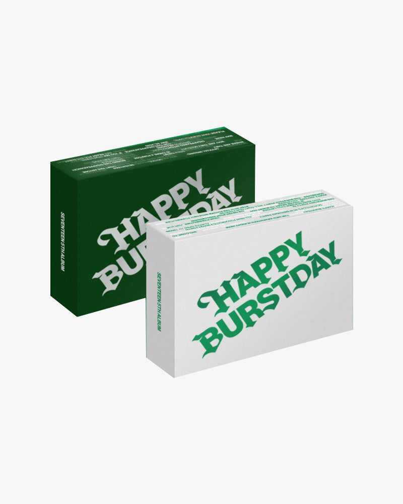 SEVENTEEN - 5th Album 'HAPPY BURSTDAY' (KiT Ver.) (2 Versions)