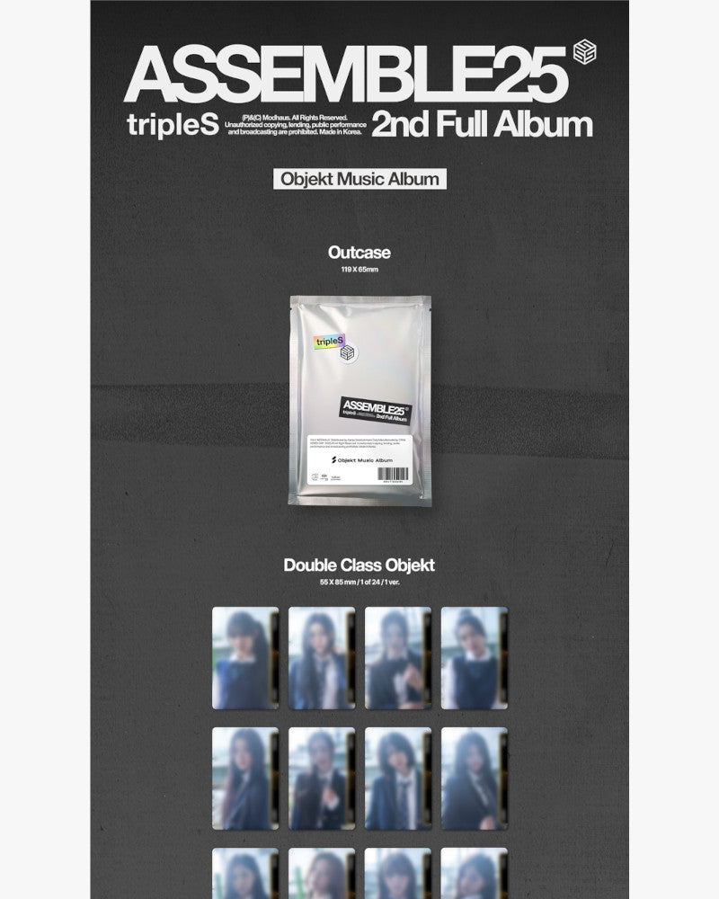 tripleS - 2nd Full Album [ASSEMBLE25] (Objekt Music Album)
