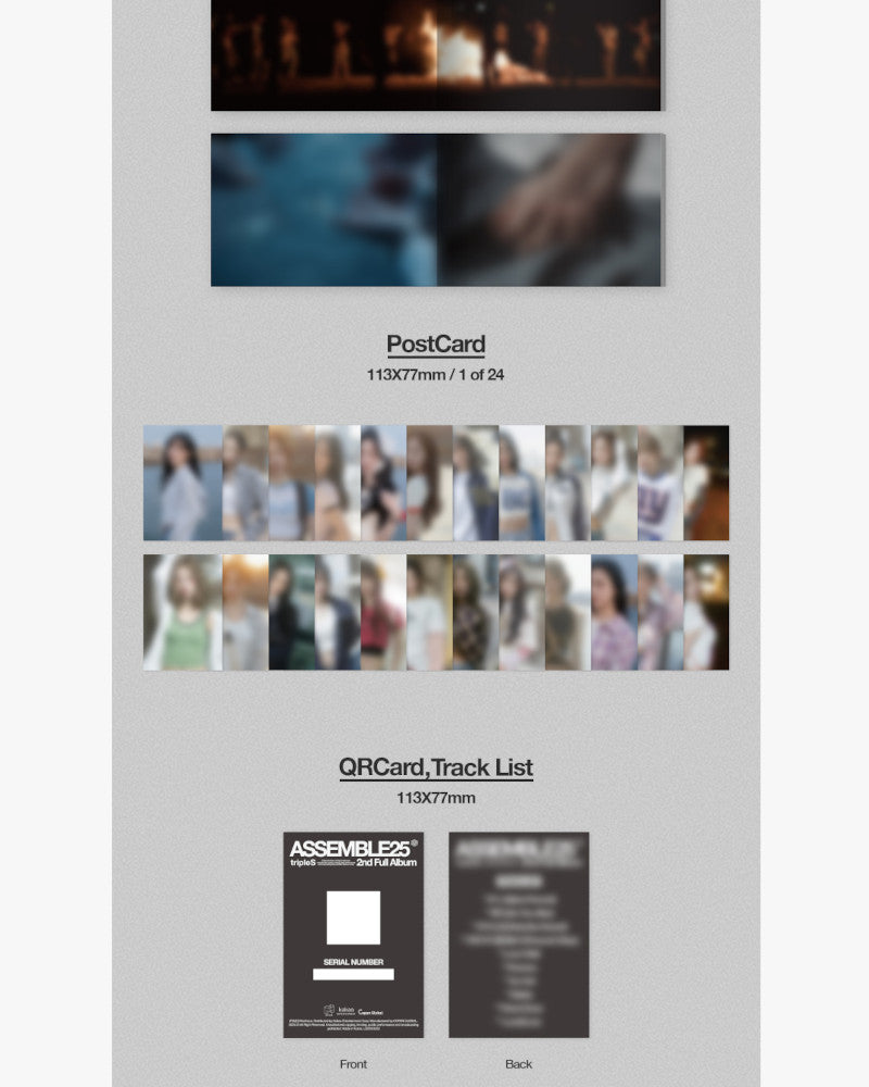tripleS - 2nd Full Album [ASSEMBLE25] (QR ver.)