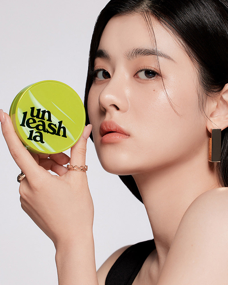 Warehouse Sale - unleashia Satin Wear Healthy-Green Cushion CASE