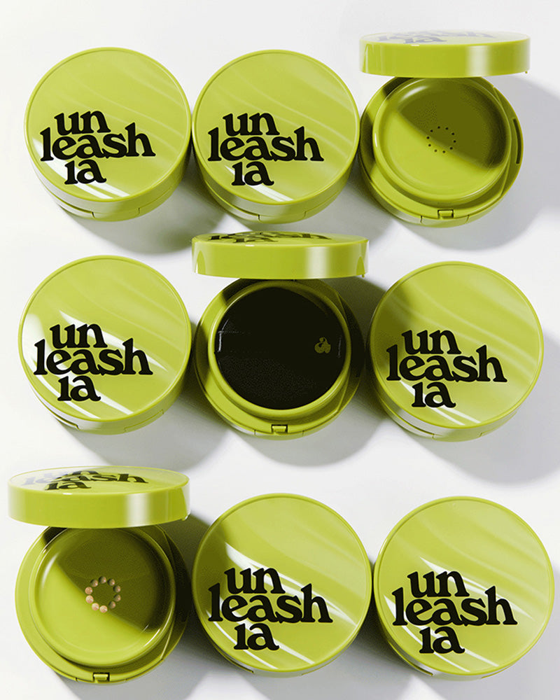 Warehouse Sale - unleashia Satin Wear Healthy-Green Cushion CASE